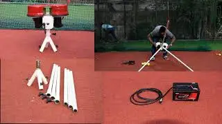 Gravity Lite   GET YOURSELF A LITE, low cost light weight tennis cricket ball machine