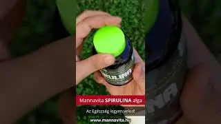 Mannavita Spirulina alga tabletta