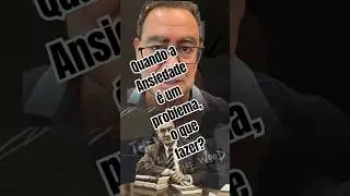 Quando a Ansiedade &eacute; um problema, o que fazer? @AugustoCury #augustocury #ansiedade #ansiety
