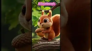 Five Little Forest Friends #cartoon #forkidsandchildren #learnenglish