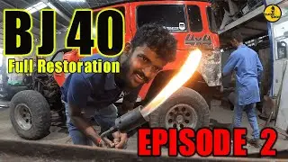 1983 Land Cruiseer Full Restoration BJ40 (EPISODE  2 ) | SL Chop Shop |
