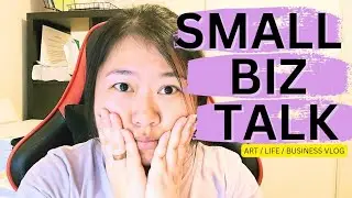 Small Biz Reflections: Learning The Biz and Fear of Failure? | Studio Vlog #41