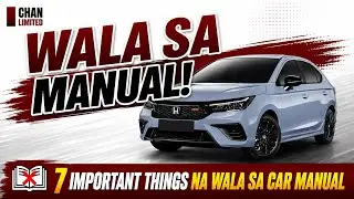 First-Time Car Owner? Eto ang 7 Bagay na Wala sa Car Manual