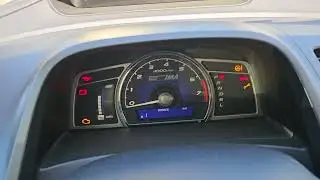 Honda civic 8 hybrid  2008-11 oil service reset  Honda  civic  гибрид сброс сервисного обслуживания