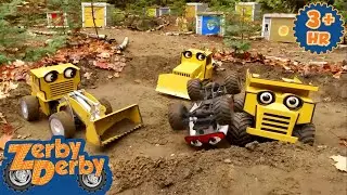 🚗🚨 Rescue Mission! | Toy Racing Cars Fun | Full Episodes | Zerby Derby | Scholastic Kids