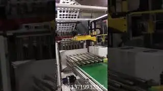 Automatic Plastic Cup Making Machine with tilted cup stacking machine
