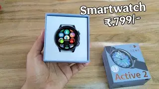 Round dial smart watch | Unboxing & Review | Smartwatch 🔥F.t