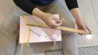 DIY玩具彈弓槍 (DIY Toy slingshot gun)