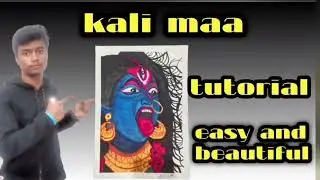 Maa kali panting ✨💙#viral video#mechanical#artist #kali #kalimaa #kali 