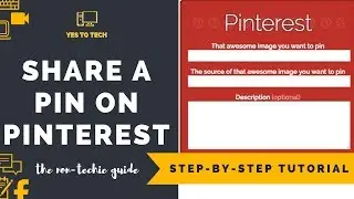 PINTEREST TUTORIAL: How To Share Pinterest Pins And Images Via Email | Pinterest Marketing