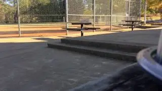 Kickflip stairs