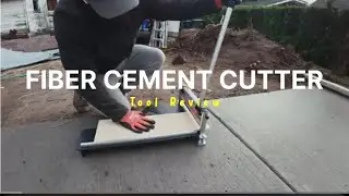 TOOL REVIEW! Norske fiber cement/flooring cutter
