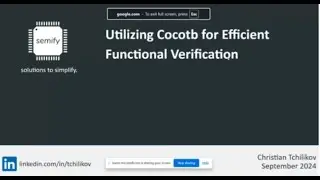 Utilizing the Cocotb Python Framework for Efficient Functional Verification