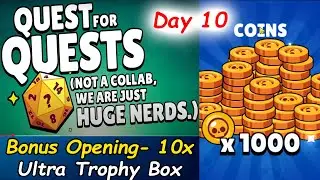New! Quest for Quest Brawl Stars Community Event Rewards || 1000 Gold Day 10