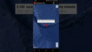 5.2 Earthquake Loyalty Islands 4-12-21