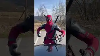 Spider-Man Party Dance with a Ferrari! #shorts