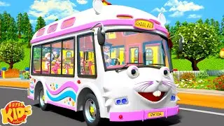 I Spy  Wheels on the Bus Song + More Rhymes by Super Kids Network