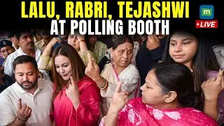 Bihar Elections 2025: Lalu Family Casts Votes As Phase 1 Polling Begins