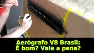 Aerógrafo V8 Brasil: Pintura de Pequenas Peças Automotivas