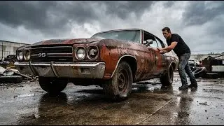 ASMR Car Restoration! Full Restoration 1970 Chevrolet Chevelle SS 454 from Abandoned to New