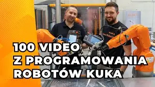 Kurs Online programowania robot&oacute;w KUKA - 100 VIDEO