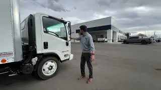 Isuzu HD Cabover 16 ft Box Truck Walkaround with Wil Martinez