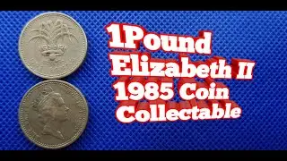 1 Pound Elizabeth II 1985 Coin Collectable#Kabayan Filipino#