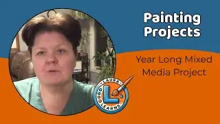 Mixed Media Tree Project - A Year of Reflection