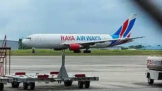 Taxing | Raya Airways Boeing 767-223(BDSF) | TH545 | Kuala Lumpur Subang-Kuching | SZB-KCH