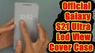 [ Show ] Official Galaxy S21 Ultra Led View Cover Case real SAMSUNG | SAMSUNG GALAXY S21 ULTRA 5G