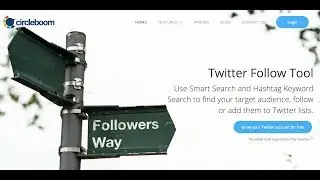 How to find the right Twitter profiles to follow with Circleboom&rsquo;s Smart Search Tools 2