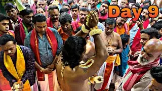Bengaluru Karaga 2024 Day 9 Cubbon Park an karupara seva Full Video