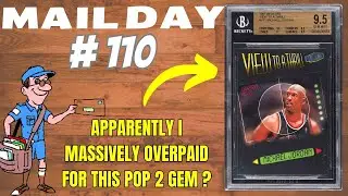 10 Minute Mail Days #110 (AGAIN?) - 3 Gem Mint Jordan Cards
