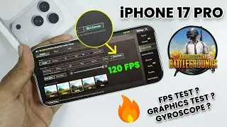 Recenzja iPhone'a 17 Pro Max PUBG Gaming 2025 | Test 120 kl./s i Ultra HDR