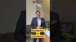 Residential vs Commercial Real Estate: Emotional vs Financial. -Dinesh| Magic Meters