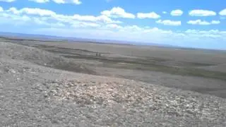 Collecting Ventifacts and other Rocks west of Laramie, WY