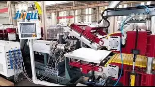 Engineering plastic rod board extrusion machine