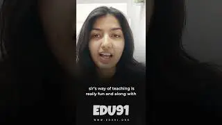 Why You Should Join EDU91 For CA Inter Classes | Honest Review By Muskan | Edu91 | #shorts