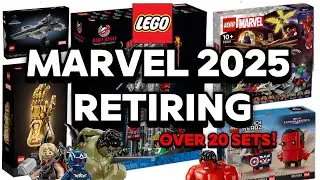 Every Lego MARVEL Set RETIRING In 2025! 