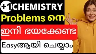 Plus one chemistry Important problems in Malayalam | focus area based #problems #chemistry #easy