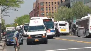 Bronx Bus Action at Bainbridge Avenue & 210 Street! |Bx10, Bx16, Bx28, Bx30, Bx34, Bx38 and BxM4