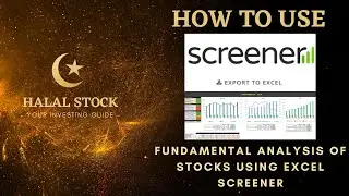 Halal Stock Screener Template