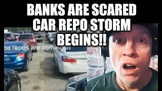 BANKS ARE SCARED, CAR REPOS SURGE, AUTO PRICE COLLAPSE COMING, WAIT FOR IT...