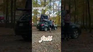 Setting up our rooftop tent (time lapse ⏩)