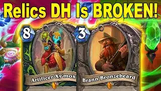 Best Relics DH Deck In Standard Is A Meta-Breaker! Climbing Legend? Castle Nathria | Hearthstone
