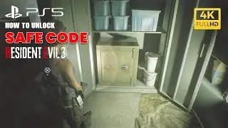 Resident Evil 3 Remake: Unlock First Safe Code (PS5)