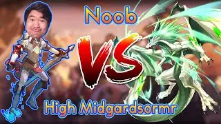 Dragalia Lost Noob Solos Expert High Midgardsormr! (High Dragon Trials) | Dragalia Lost