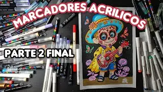 [🔴 14/10/2025] COLORINDO com marcadores acr&iacute;licos  - Ilustra&ccedil;&atilde;o de Kevin Teo'Art 