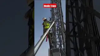 Mobile Tower | Rigger Training Video #shorts #mobiletower #pktelecommunications