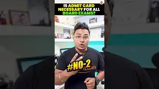 📜 Is an Admit Card Required for Every Board Exam? 🎓 Class 10 CBSE Board Exam 2024 🔍